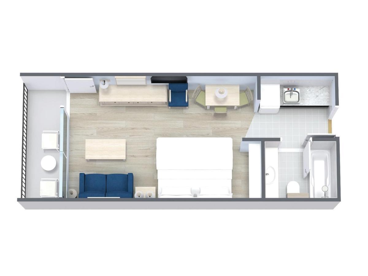 Holiday Sands North "On The Boardwalk" Миртл-Бич Номер фото